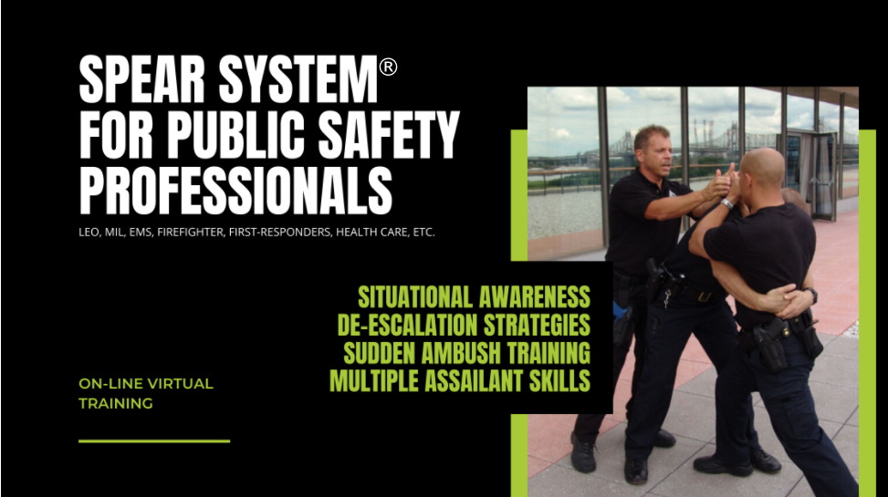 SPEAR System® online virtual training for public safety professionals