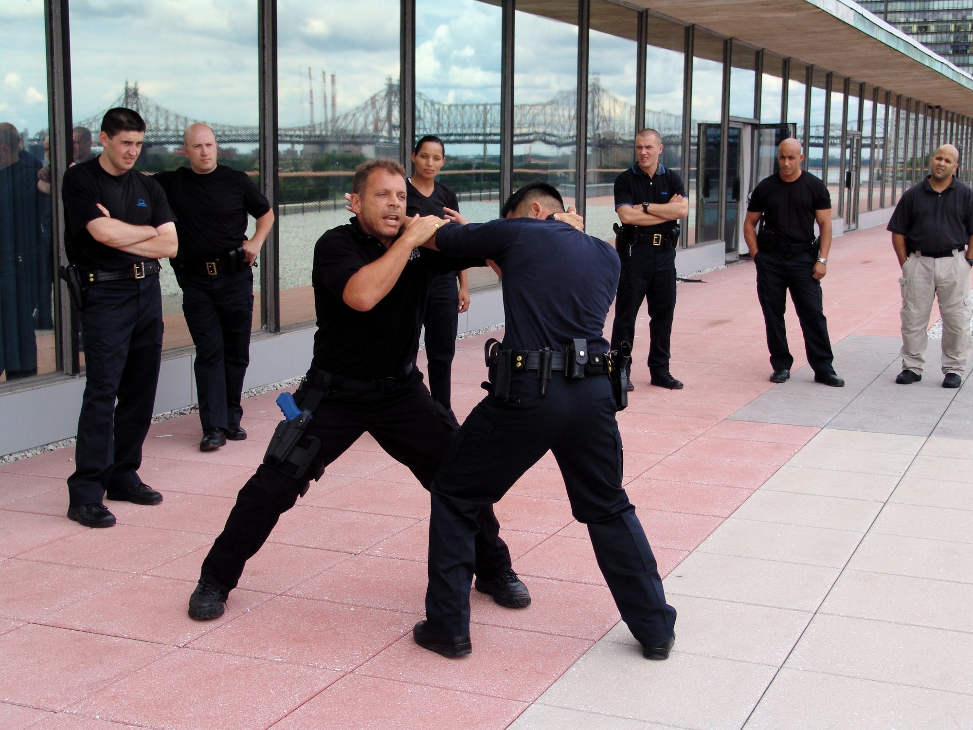 Coach Blauer teaching law enforcement
